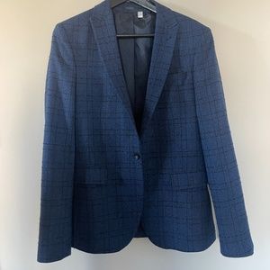 WORN ONCE Noak Men's Suit, Matching Jacket & Pants Dark Blue